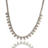 Chains Zircon Tennis Chain Love Necklace ins Clavicle Chain Spectrum Royalty