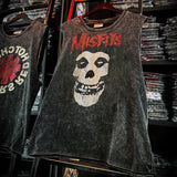 Pearl Jam T Shirts Doors Ramones Rock Washed Vintage Tank Top Cotton Sleeveless T-Shirt(Part1)