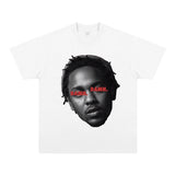 Kendrick Lamar T Shirts Hip Hop Rap Loose Short Sleeves