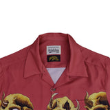 GUILTYPARTIES TIGER Shirts Skull Hawaiian Long Sleeve Shirt