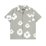 Denim Tears T Shirts Kapok Short-Sleeved Shirt Casual Shirt