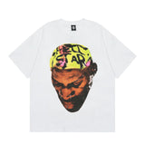 Hellstar T Shirt Portrait Printing Fashion