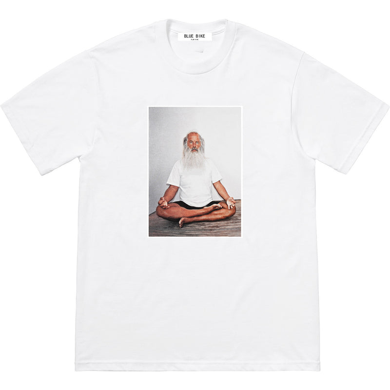 Mens T-shirts 21FW Rick Rubin Tee Meditation Short Sleeve T-Shirt