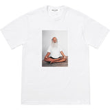 Mens T-shirts 21FW Rick Rubin Tee Meditation Short Sleeve T-Shirt