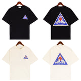 Rhude T Shirt Micro Label Alphabet Slogan Pattern Printed Short Sleeve T-Shirt