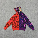 Bape Hoodie Zip-Up Cardigan Hoodie