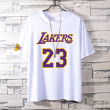 Basketball Sports T Shirt Nba Basketball Clothes Commemorative Kobe No. 24 Cotton Short-Sleeved T-Shirt Men'S Loose