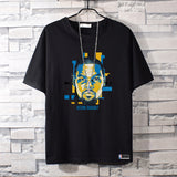 Basketball Sports T Shirt Summer Round Neck Cotton Short Sleeve T-Shirt Men'S Basketball Sports Loose