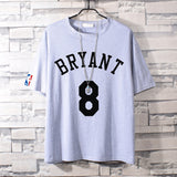 Basketball Sports T Shirt Nba Basketball Cotton Short-Sleeved T-Shirt Male Student Sports Kobe James Owen Curry