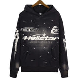 Hellstar Hoodie Retro Distressed Loose