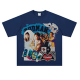 Film Star T Shirt Movie the Unmatchable Match Stephen Chow Short Sleeve American Street Printed T-shirt for Men and Women