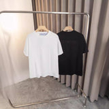 Off White T Shirts OW Embroidery Letter Arrow Pattern Pullover Short Sleeves