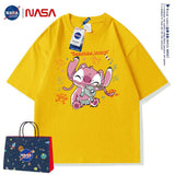 Nasa T Shirt T-Shirt Baby Boy And Girl Summer Top Loose-Fitting Pure Cotton Short Sleeves
