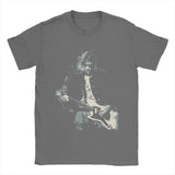 Men's Kurt Cobain Guitar T Shirts Cotton Clothes Amazing