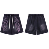 Men Shorts Summer Leisure Sports Wash Split Shorts