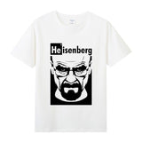 Heisenberg T Shirt Summer round Neck Short Sleeve T-shirt Men's Deadly Poison Master Gusi Heisenberg