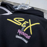 Chh Chrome Hearts Hoodie Sex Records Graffiti Surfer Hooded Sweater