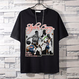 Basketball Sports T Shirt Curry Basketball Sports Loose Student All-Match Short-Sleeved T-Shirt Men