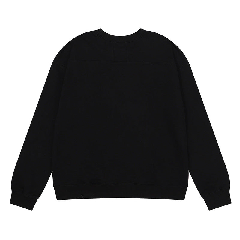 Rhude Hoodie Heavy Weight Cotton Men and Women Couple round Neck Sweater