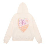 Rhude Hoodie High Quality Pure Cotton Heavy Weight Hoodie Loose Sweater Men and Women