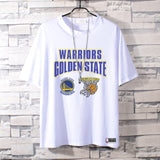 Basketball Sports T Shirt Loose-Fitting Pure Cotton Short Sleeves T-Shirt Boys Basketball Sports Curry