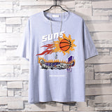Basketball Sports T Shirt Short-Sleeved T-Shirt Men'S Lakers Kobe Loose Large Size Top Student