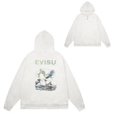 Evisu Hoodie Fushen hooded sweater autumn winter