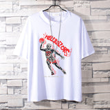 Basketball Sports T Shirt Short-Sleeved T-Shirt Men'S Lakers Kobe Loose Large Size Top Student