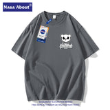 Nasa T Shirt Loose Cotton Short Sleeve T-Shirt Trendy Half Sleeve