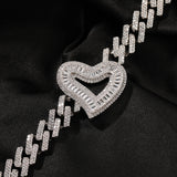 Chains Hip Hop Necklace Splicing Hanging Love Cuban Chain St. Valentine's Spectrum