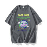 Nasa T Shirt Short Sleeve T-Shirt Men'S Summer Loose Half Sleeve Round Neck T-Shirt