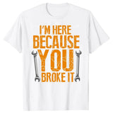 Men's T short-sleeved printing design sense