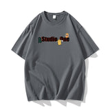 Nasa T Shirt Short-Sleeved T-Shirt Men'S Summer Loose