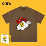Drew T Shirts Graffiti Fashion Brand Printing T-shirt