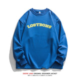 Men Pullover Hoodie Spring Sweater Men American Style Loose All-Match Fashion Spring and Autumn Leisure