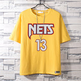 Basketball Sports T Shirt Summer Loose Short Sleeves T-Shirt Men'S Basketball Nets Owen Durant