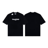 Maison Margiela T-Shirts Embroidered Crew Neck Loose Short Sleeve T-Shirt