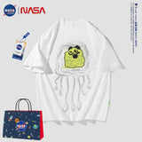 Nasa T Shirt T-Shirt Men Summer Trendy Loose Half-Sleeve Top