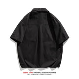 Men's Shirt Short-Sleeved Shirt Men's Summer Loose Casual