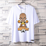 Basketball Sports T Shirt Nba Basketball Kobe James Curry Short Sleeve T-Shirt Male Student Loose