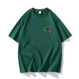 Nasa T Shirt Short Sleeve T-Shirt Men'S Summer Half Sleeve Loose Round Neck T-Shirt