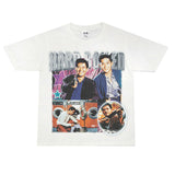 Film Star T Shirt Short Sleeve Retro American Street T-shirt for Men and Women
