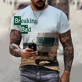 Heisenberg T Shirt Deadly Poison Artist Printed Men'S T-Shirt Men'S Short Sleeve