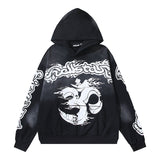 Mens trendy Hoodie & Pants Wash Water Make Old Hoodies Sweater Trousers