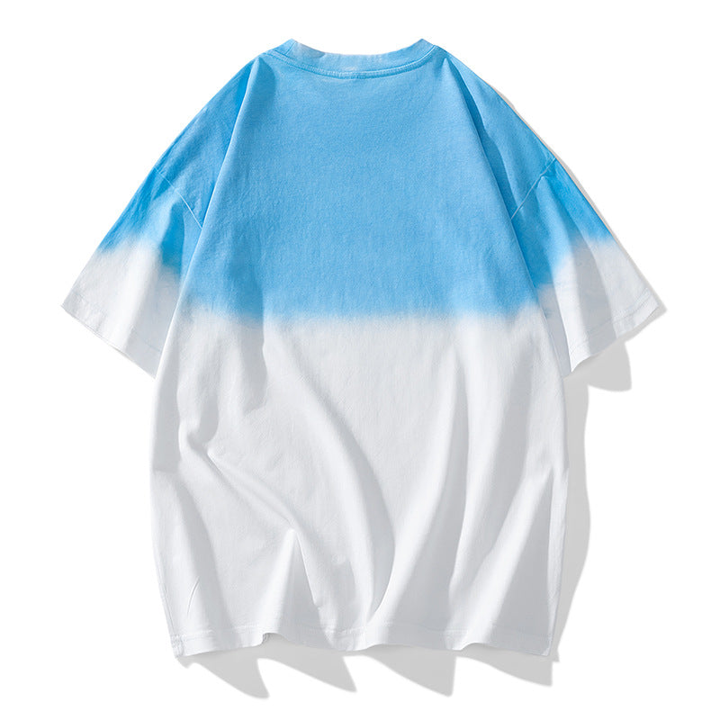 Nasa T Shirt Short-Sleeved T-Shirt Men'S Loose Top Trendy Couple Casual All-Matching