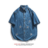 Men's Shirts Summer Loose Shirt Men's Casual