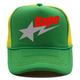 Bathing Ape Hat Baseball Cap Mesh Cap BAPE Sunscreen Cap