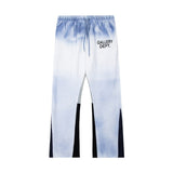 Gallery Dept Sweatpants Tie-dye Splash Ink Graffiti Alphabet Print Casual Sweatpants Trousers