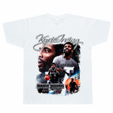 Basket Ball Star T Shirt Basketball Kyrie Irving Short Sleeve Printed American T-Shirt Retro Pure Cotton