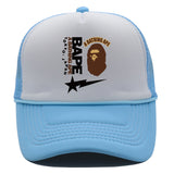 Plam Angle Hat Fashion Baseball Cap Shade Mesh Cap